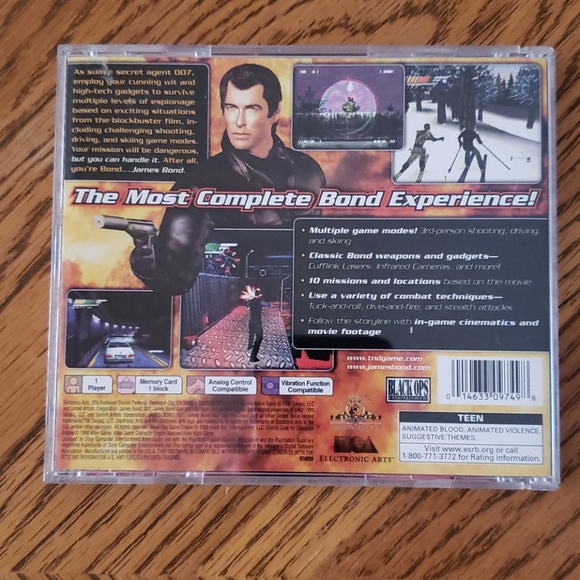 Playstation Game 007 Tomorrow Never Dies - Picture 3 of 3
